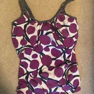 Fantasie underwire 36F swim tankini top EUC